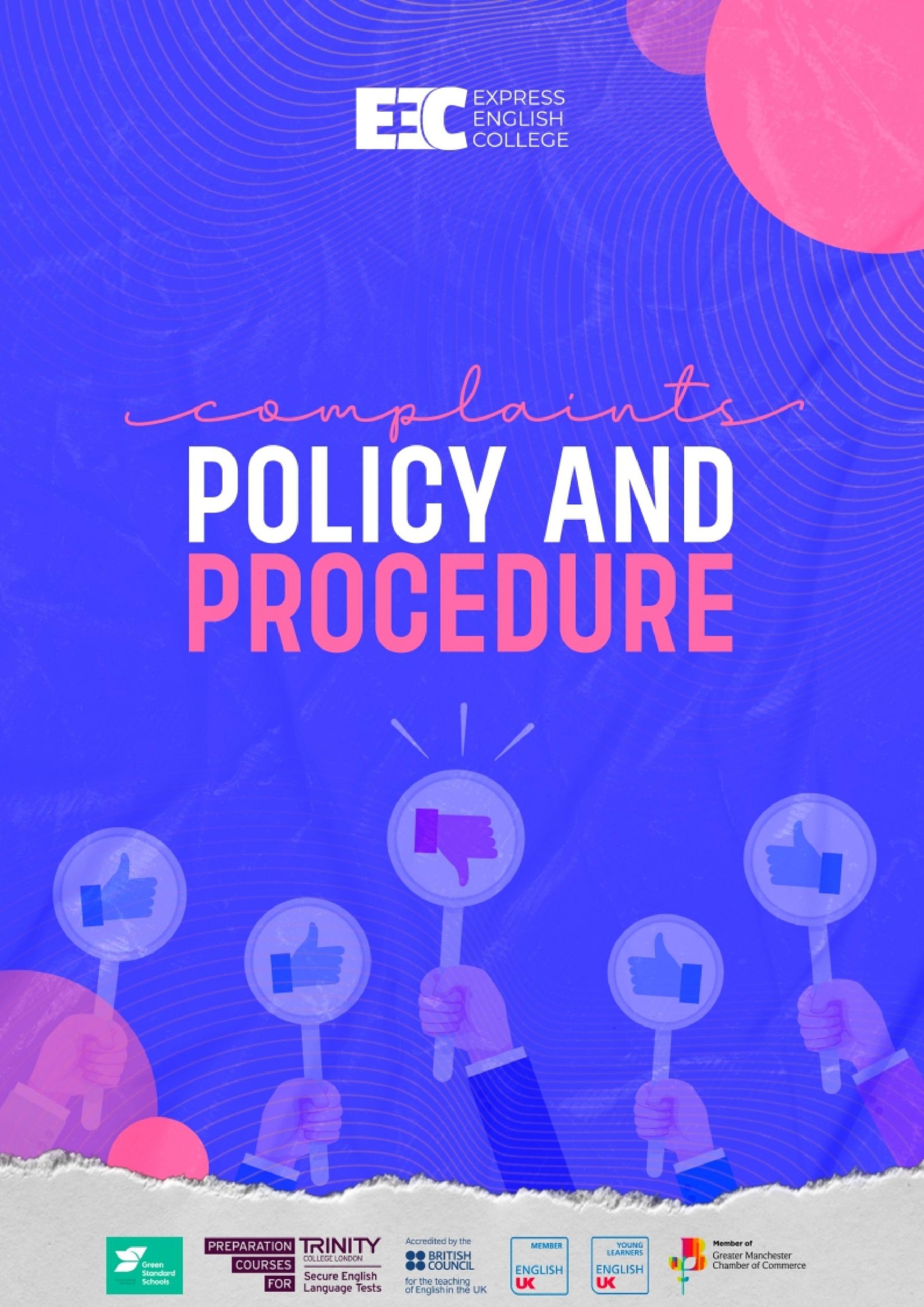 Complaints Policy & Procedure