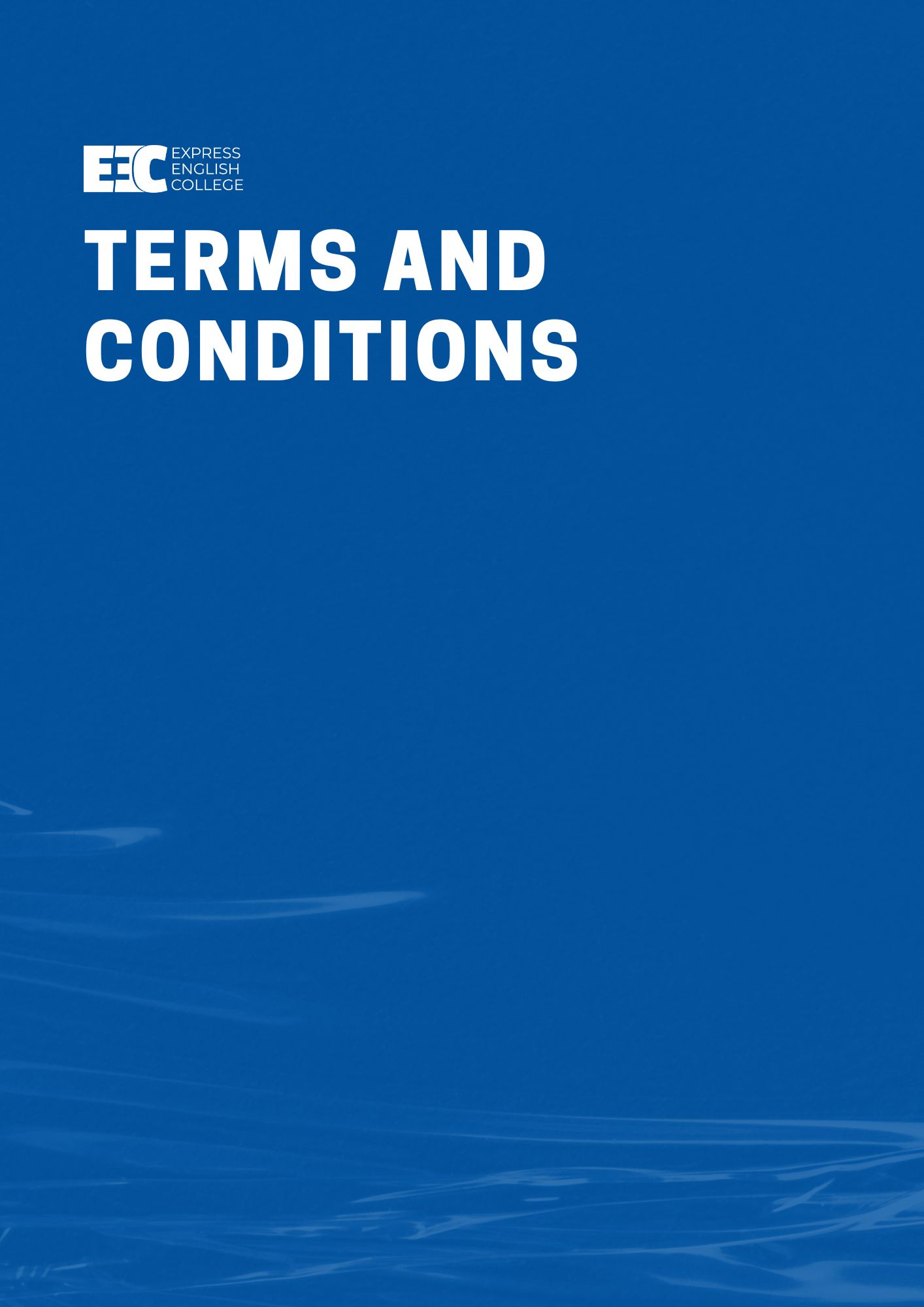 Terms & Conditions of Enrolment