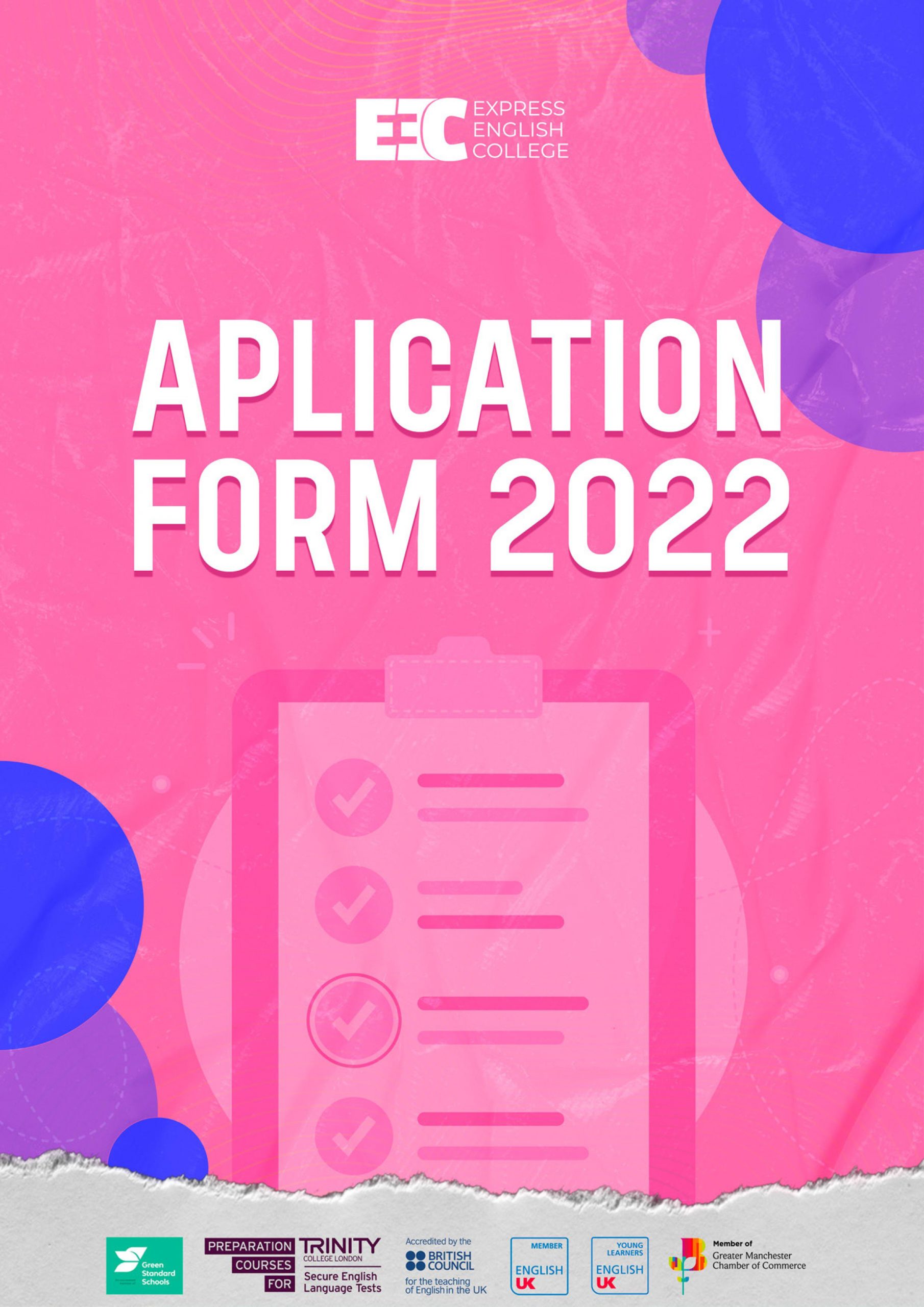 Student Application Form 2022