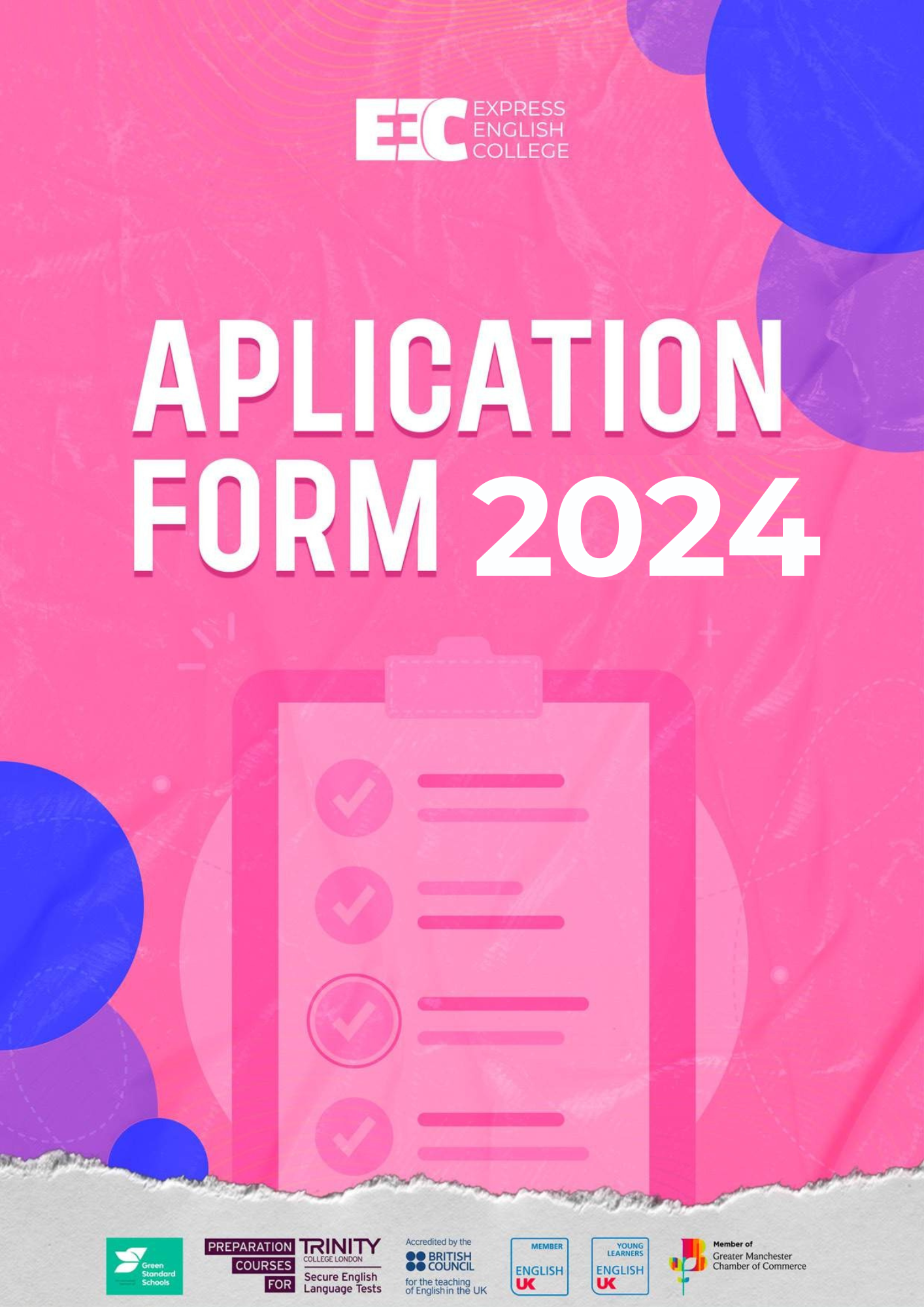 Student Application Form 2024