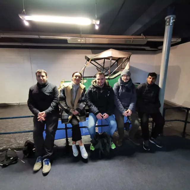 EEC students on a museum visit in Manchester
